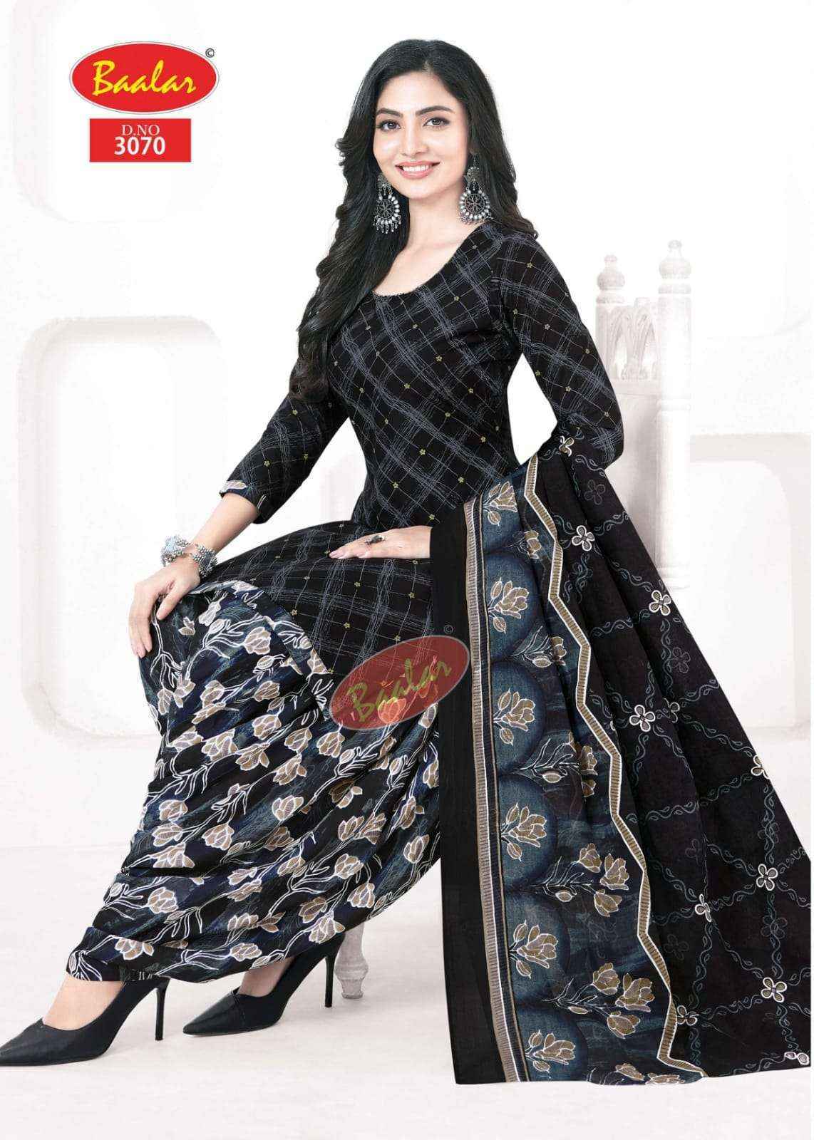 Baalar Zaara Vol-30 Cotton Dress Material (18 pcs Catalogue)