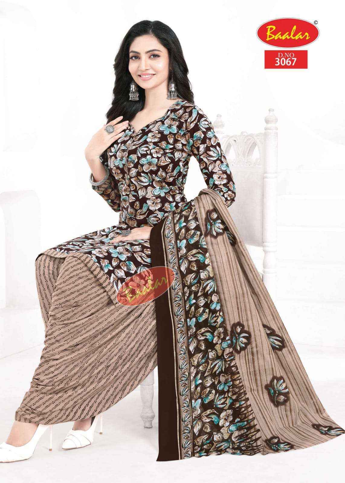 Baalar Zaara Vol-30 Cotton Dress Material (18 pcs Catalogue)