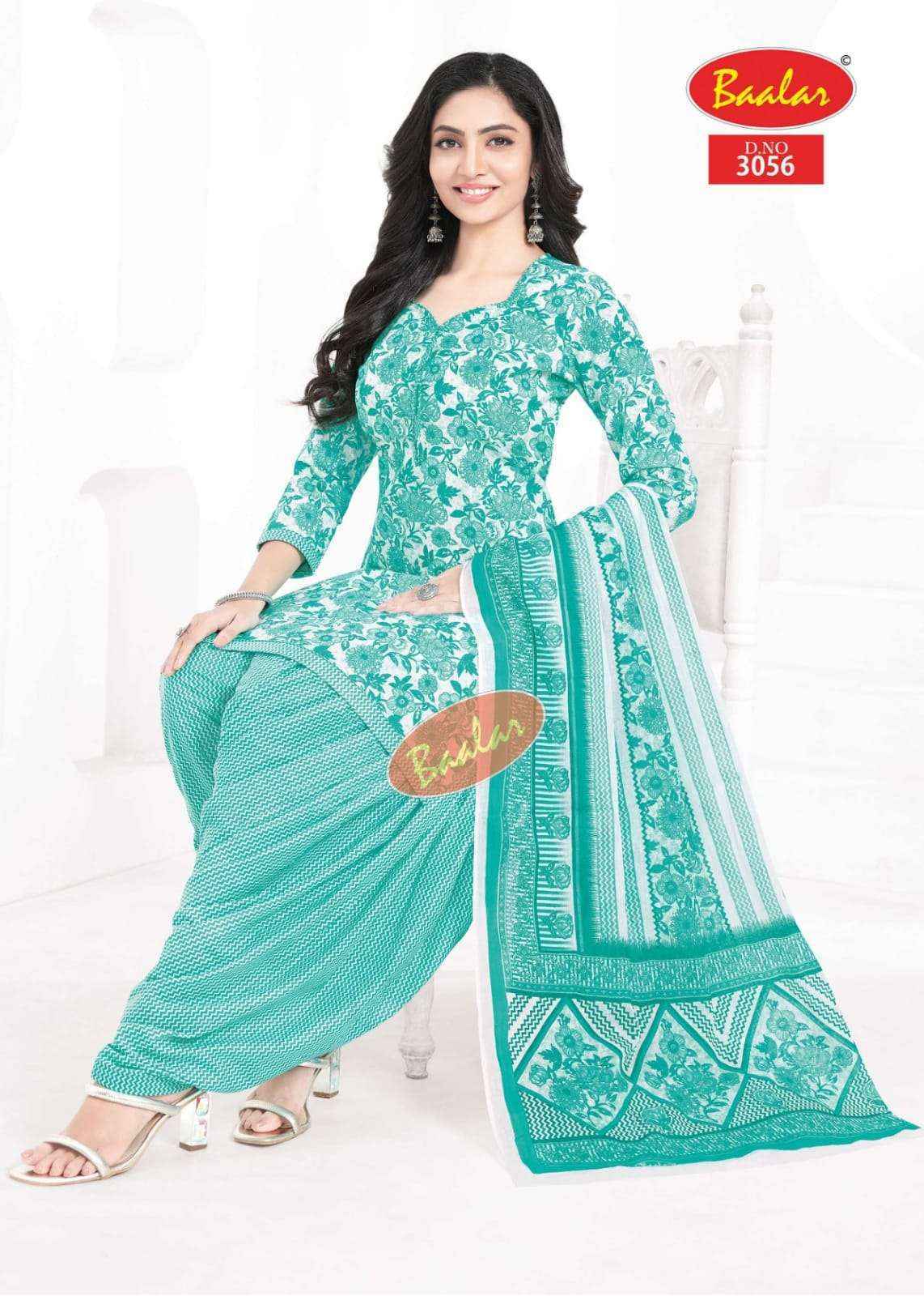 Baalar Zaara Vol-30 Cotton Dress Material (18 pcs Catalogue)