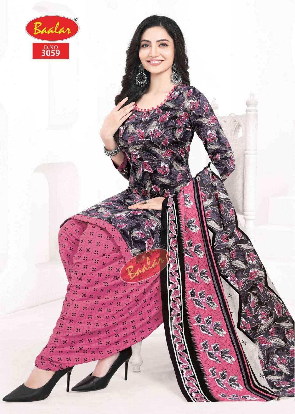 Baalar Zaara Vol-30 Cotton Dress Material (18 pcs Catalogue)