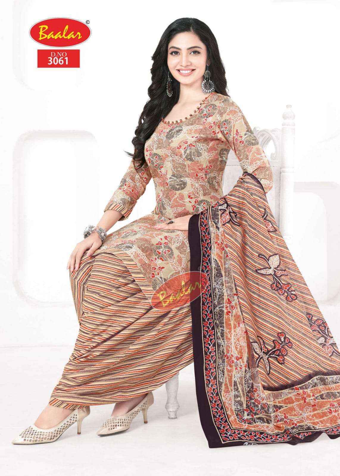 Baalar Zaara Vol-30 Cotton Dress Material (18 pcs Catalogue)