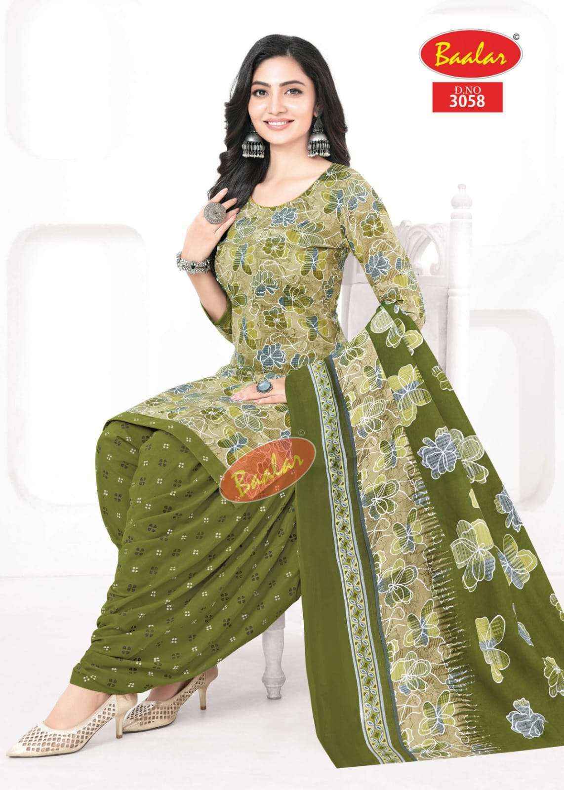 Baalar Zaara Vol-30 Cotton Dress Material (18 pcs Catalogue)