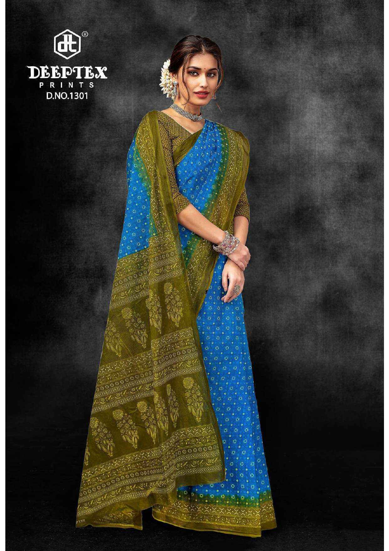 Deeptex Prime Time Vol-13 Cotton Saree (10 pcs Catalogue)
