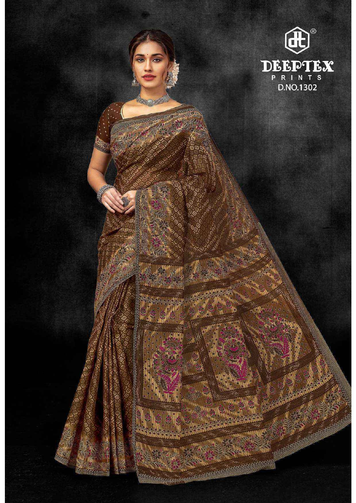 Deeptex Prime Time Vol-13 Cotton Saree (10 pcs Catalogue)