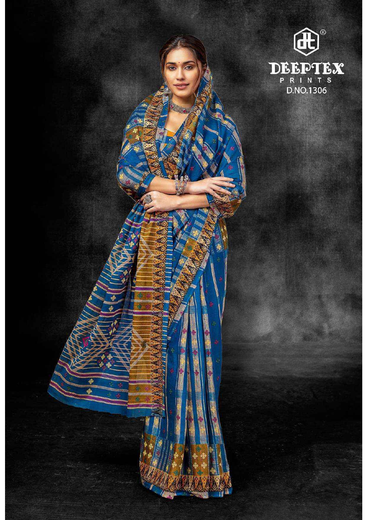 Deeptex Prime Time Vol-13 Cotton Saree (10 pcs Catalogue)