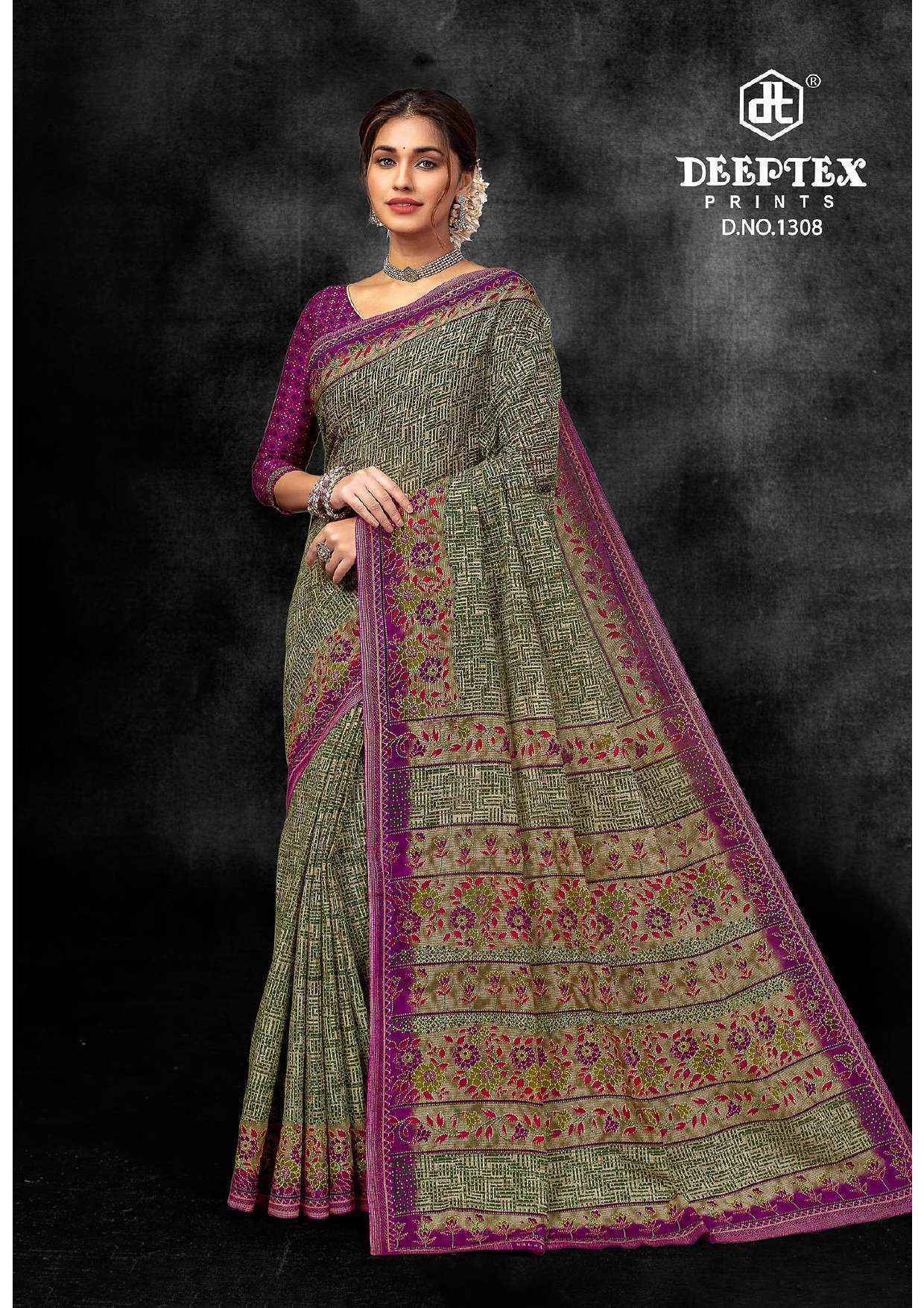 Deeptex Prime Time Vol-13 Cotton Saree (10 pcs Catalogue)