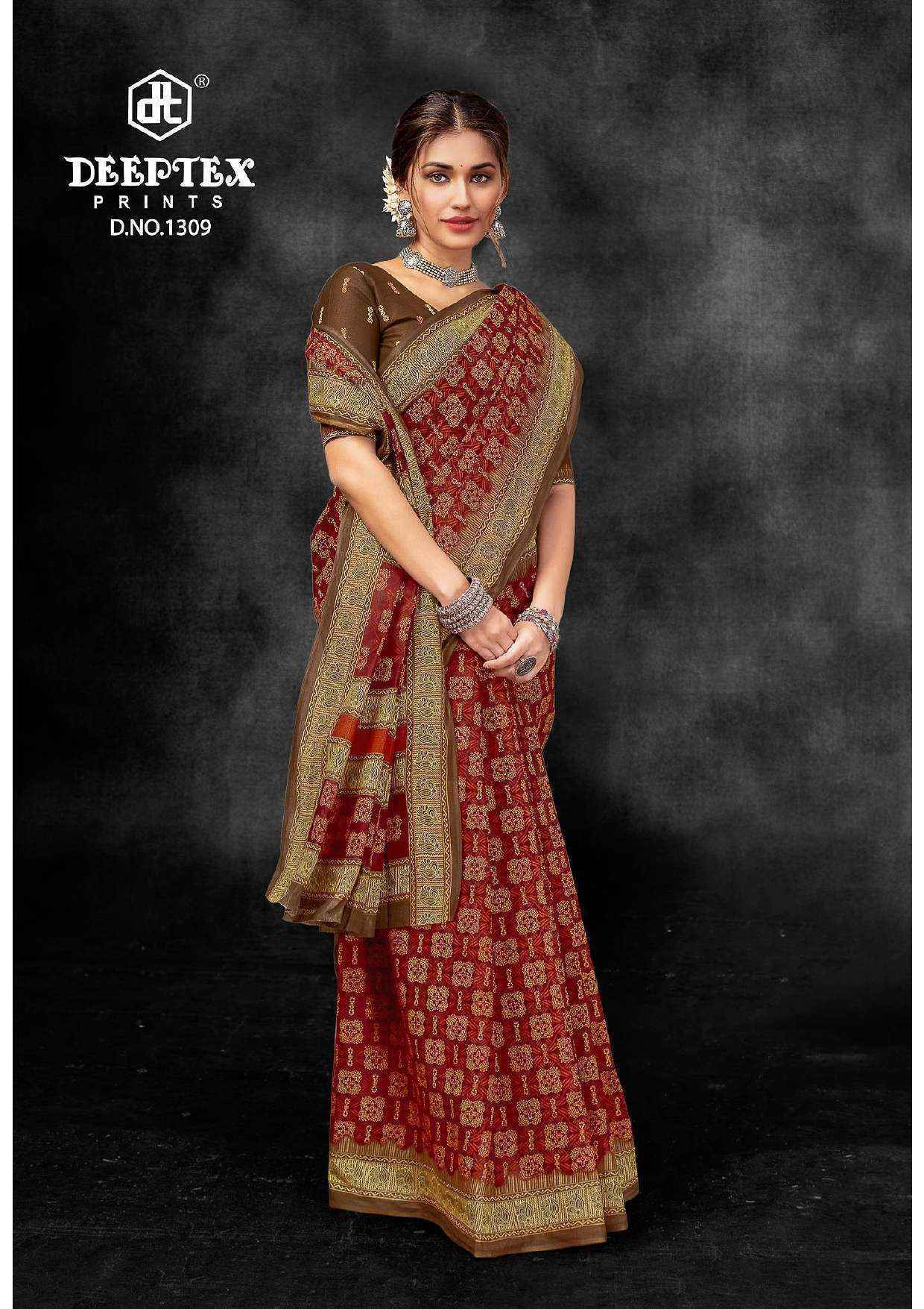 Deeptex Prime Time Vol-13 Cotton Saree (10 pcs Catalogue)