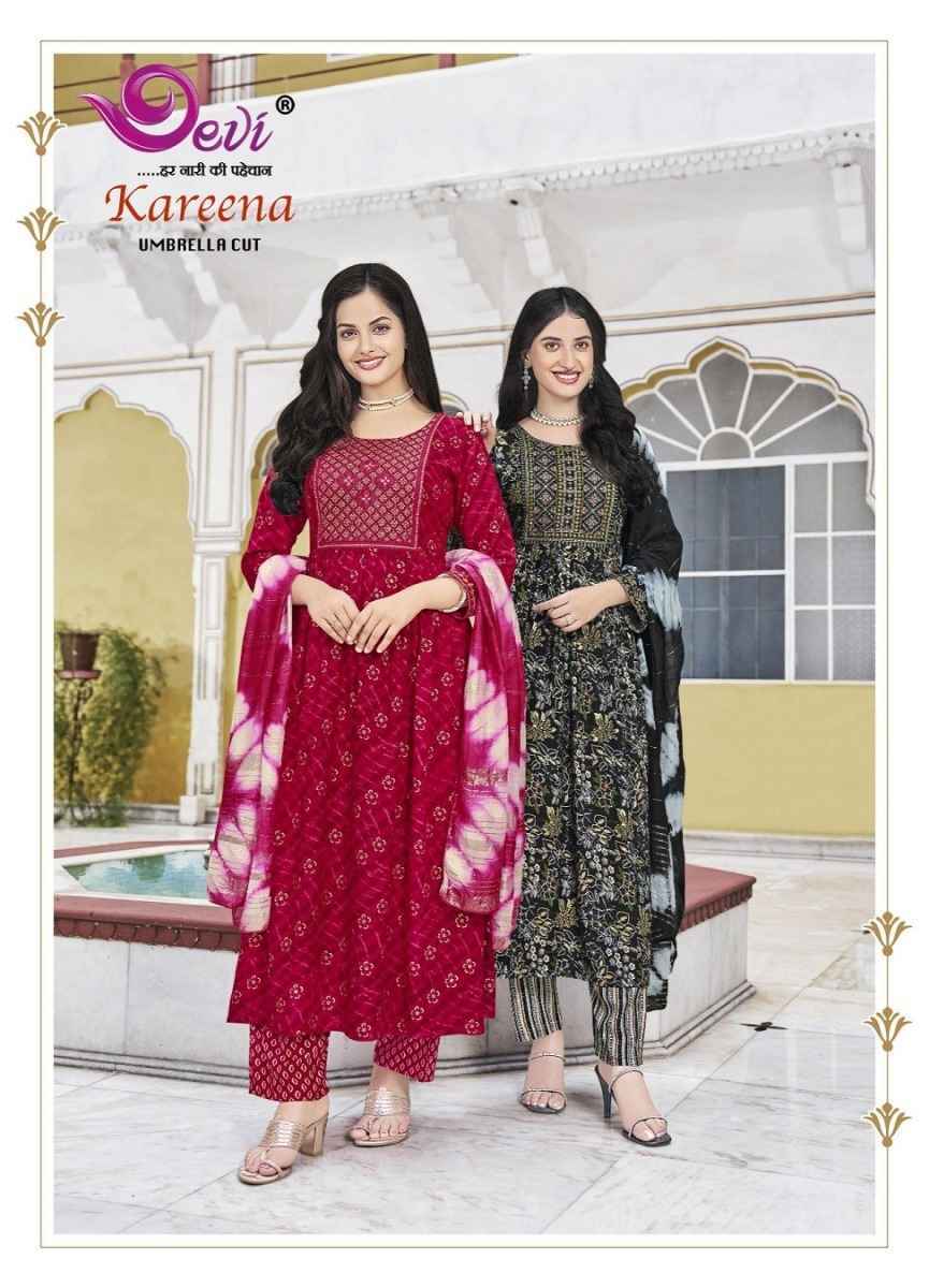 Devi Kareena Vol-1 Rayon Readymade Suit (8 pcs Catalogue)