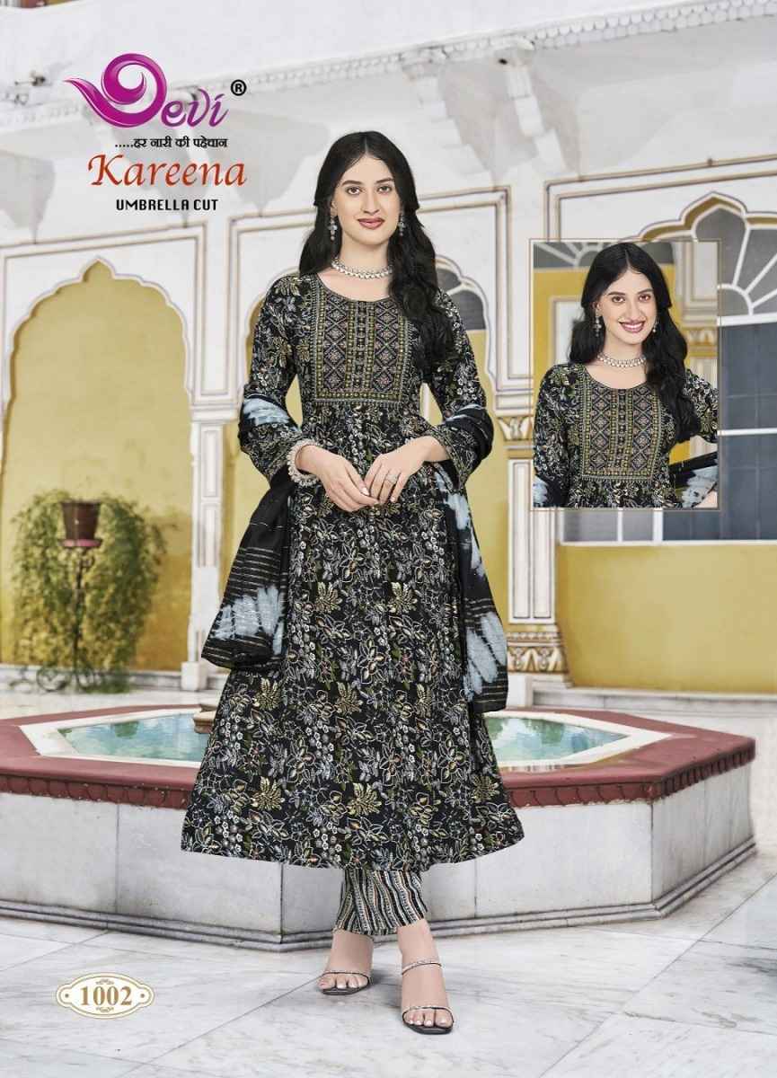Devi Kareena Vol-1 Rayon Readymade Suit (8 pcs Catalogue)