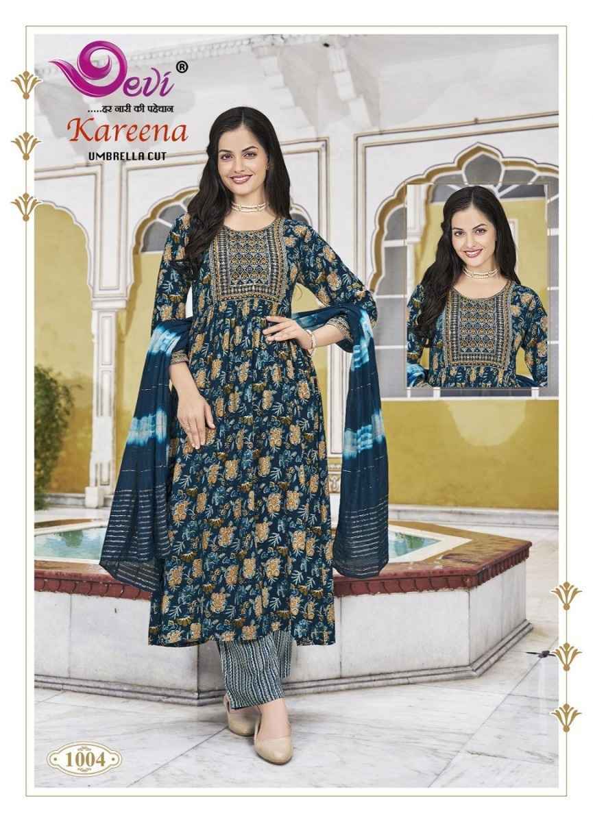 Devi Kareena Vol-1 Rayon Readymade Suit (8 pcs Catalogue)