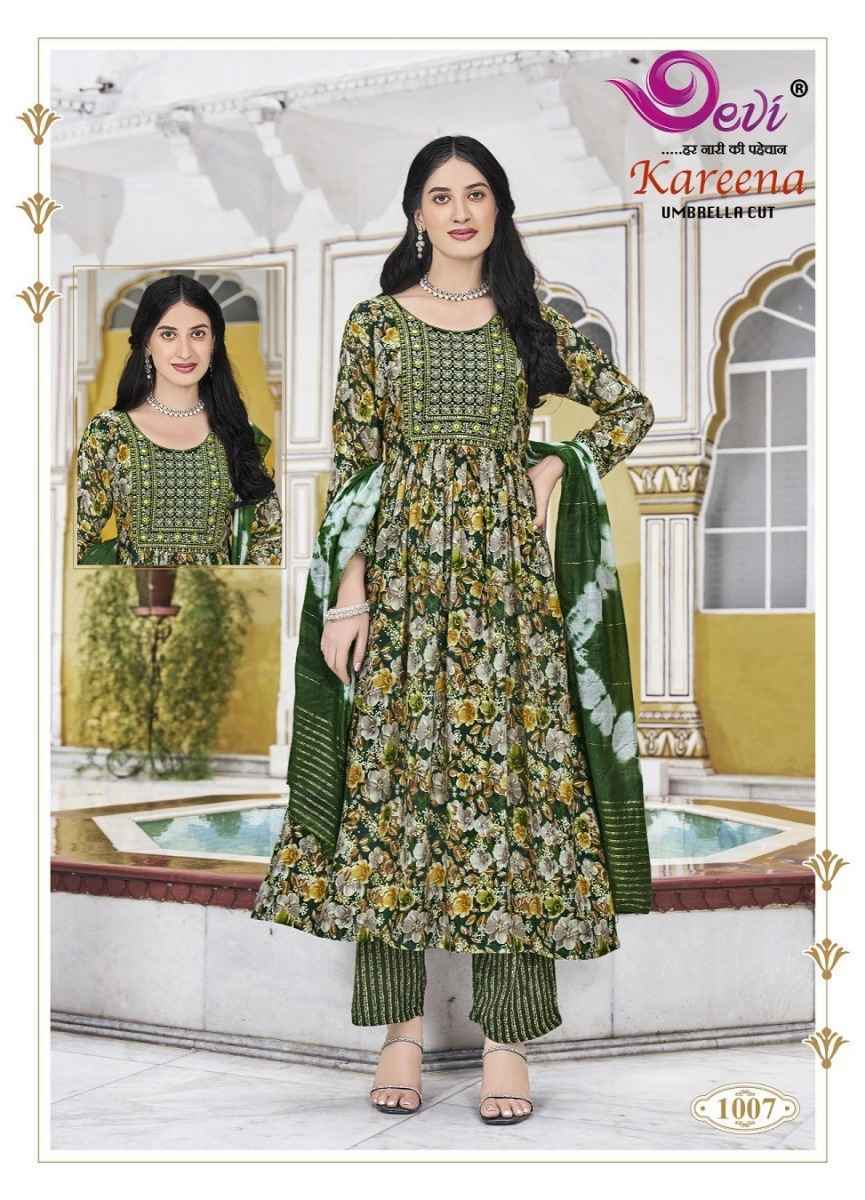 Devi Kareena Vol-1 Rayon Readymade Suit (8 pcs Catalogue)