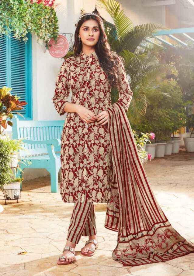 Ganpati Jaipuri Special Vol-12 Cotton Dress Material (15 pcs Catalogue)