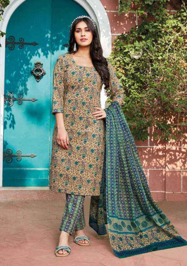 Ganpati Jaipuri Special Vol-12 Cotton Dress Material (15 pcs Catalogue)