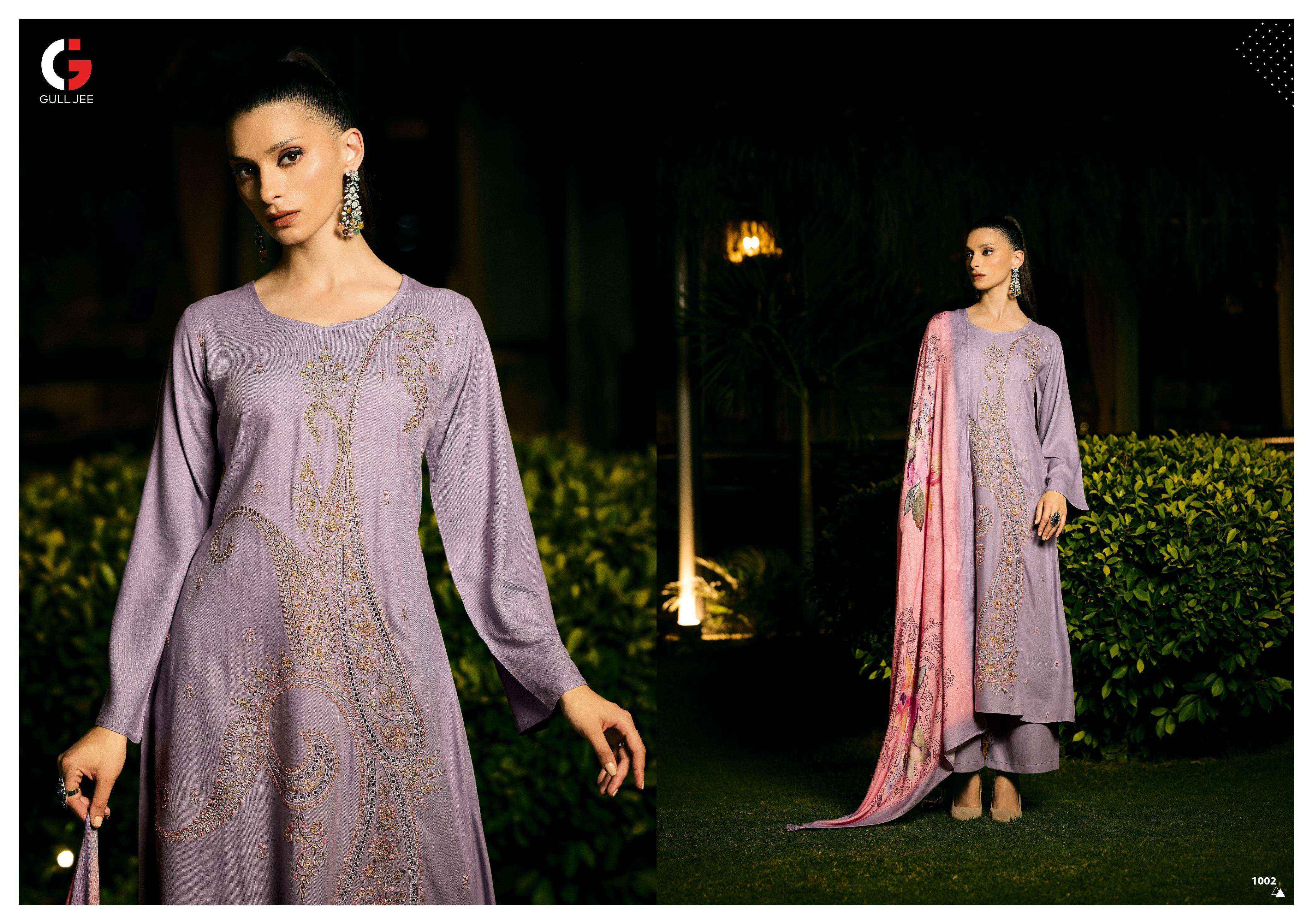 Gull Jee Winter Glory Viscouse Pashmina Dress Material (6 pcs Catalogue)