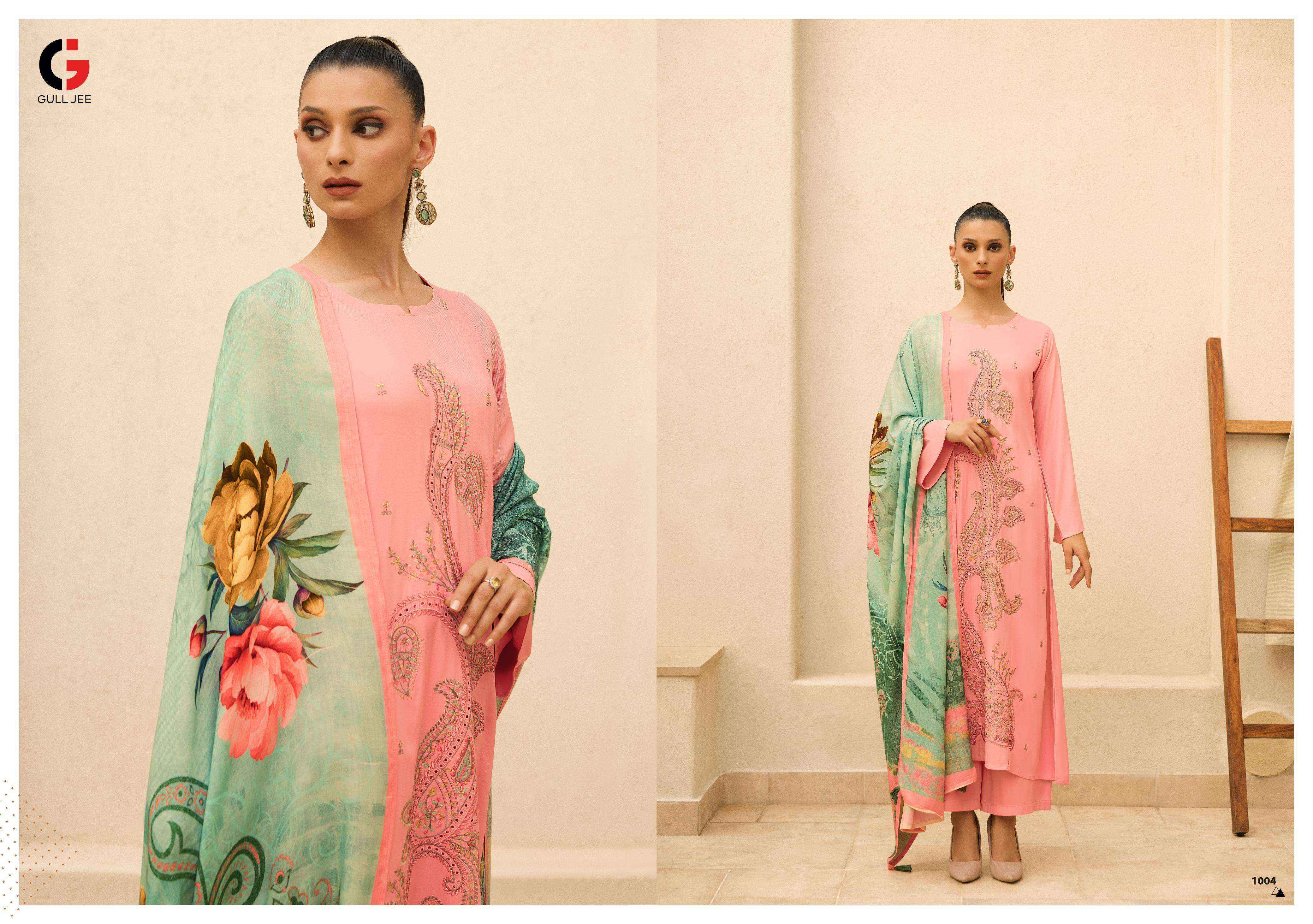 Gull Jee Winter Glory Viscouse Pashmina Dress Material (6 pcs Catalogue)
