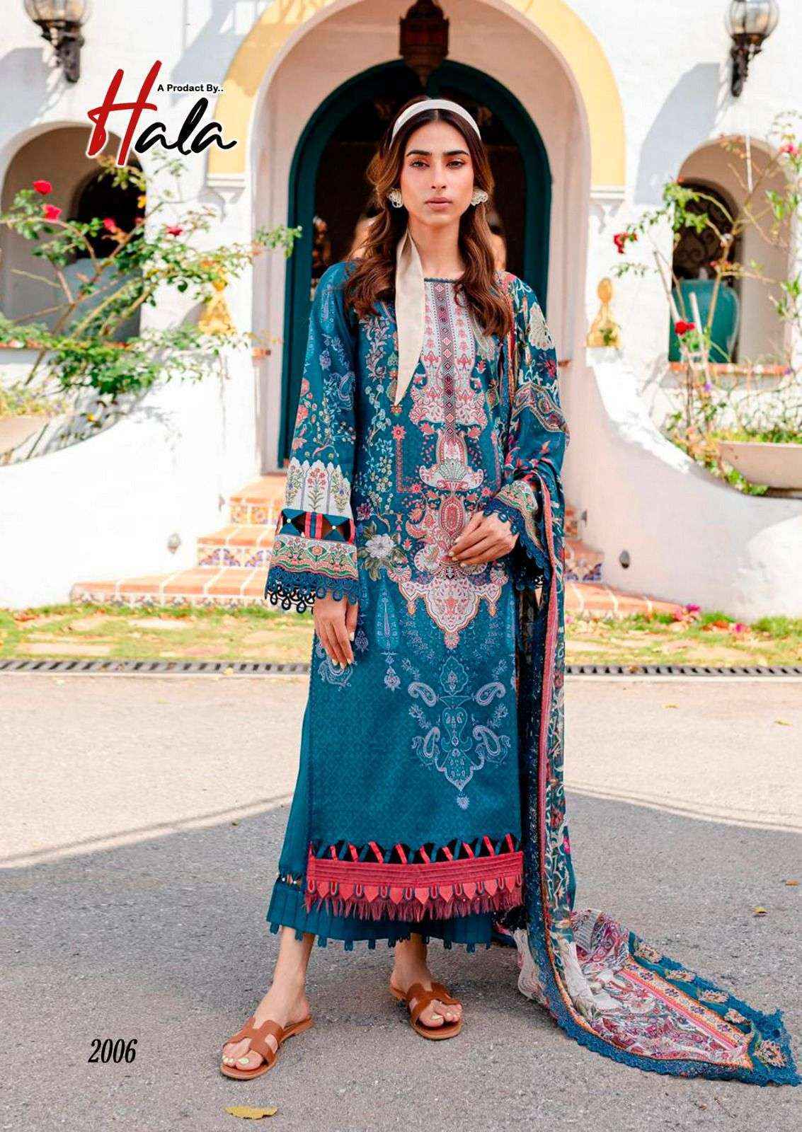 Hala Rang Rasiya Vol-2 Cotton Dress Material (6 pcs Catalogue)