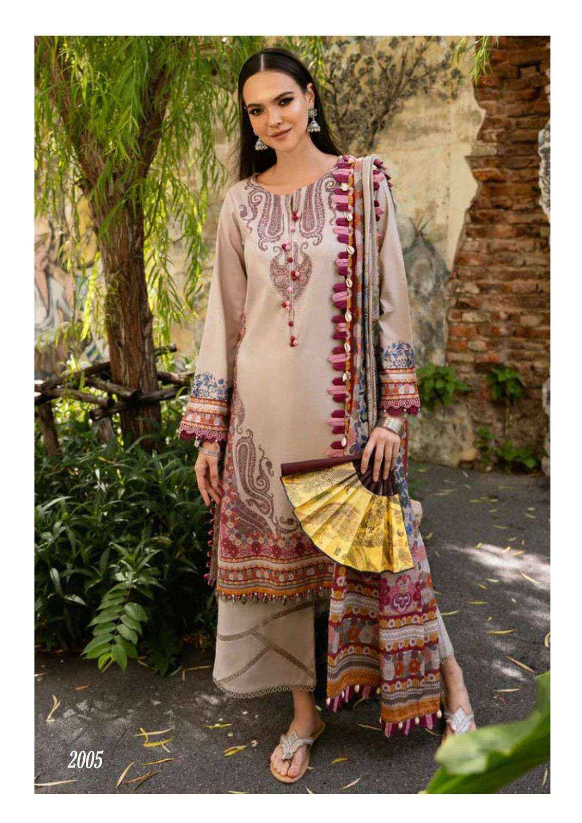 Hala Rang Rasiya Vol-2 Cotton Dress Material (6 pcs Catalogue)