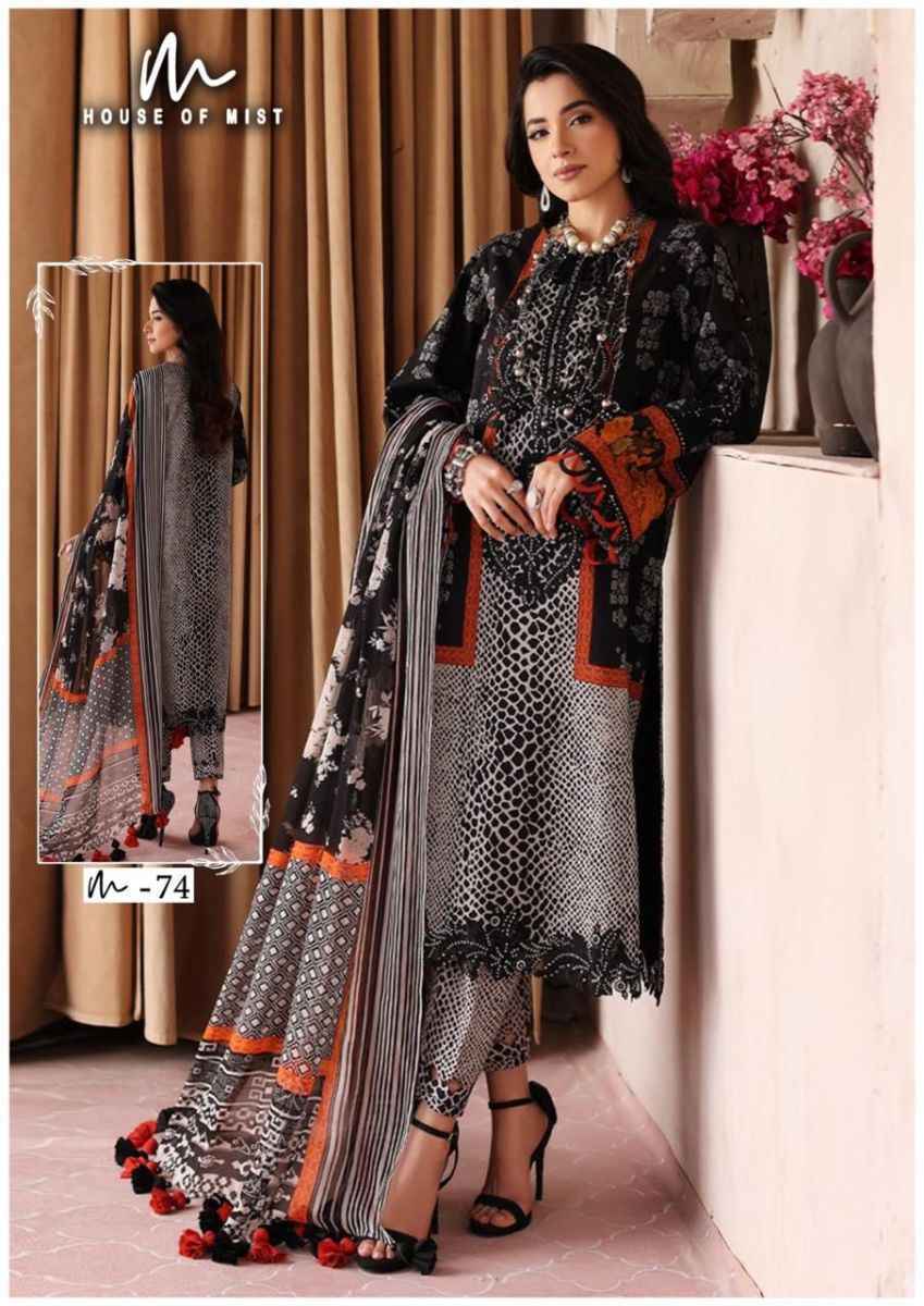 House Of Mist Ghazal Cotton Collection Vol-8 Cotton Dress Material (6 pcs Catalogue)