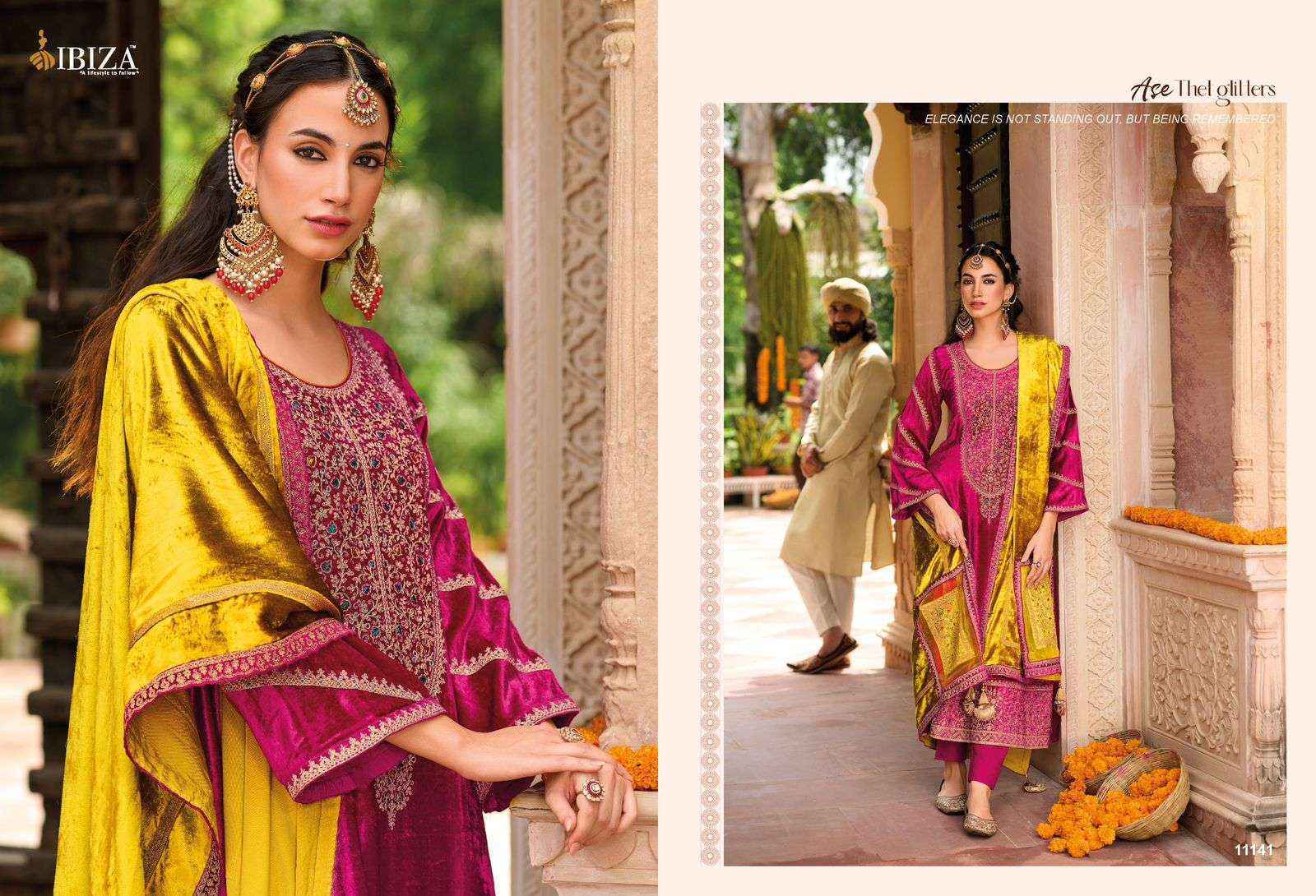 Ibiza Ek Prem Katha Viscouse Velvet Dress Material (6 pcs Catalogue)