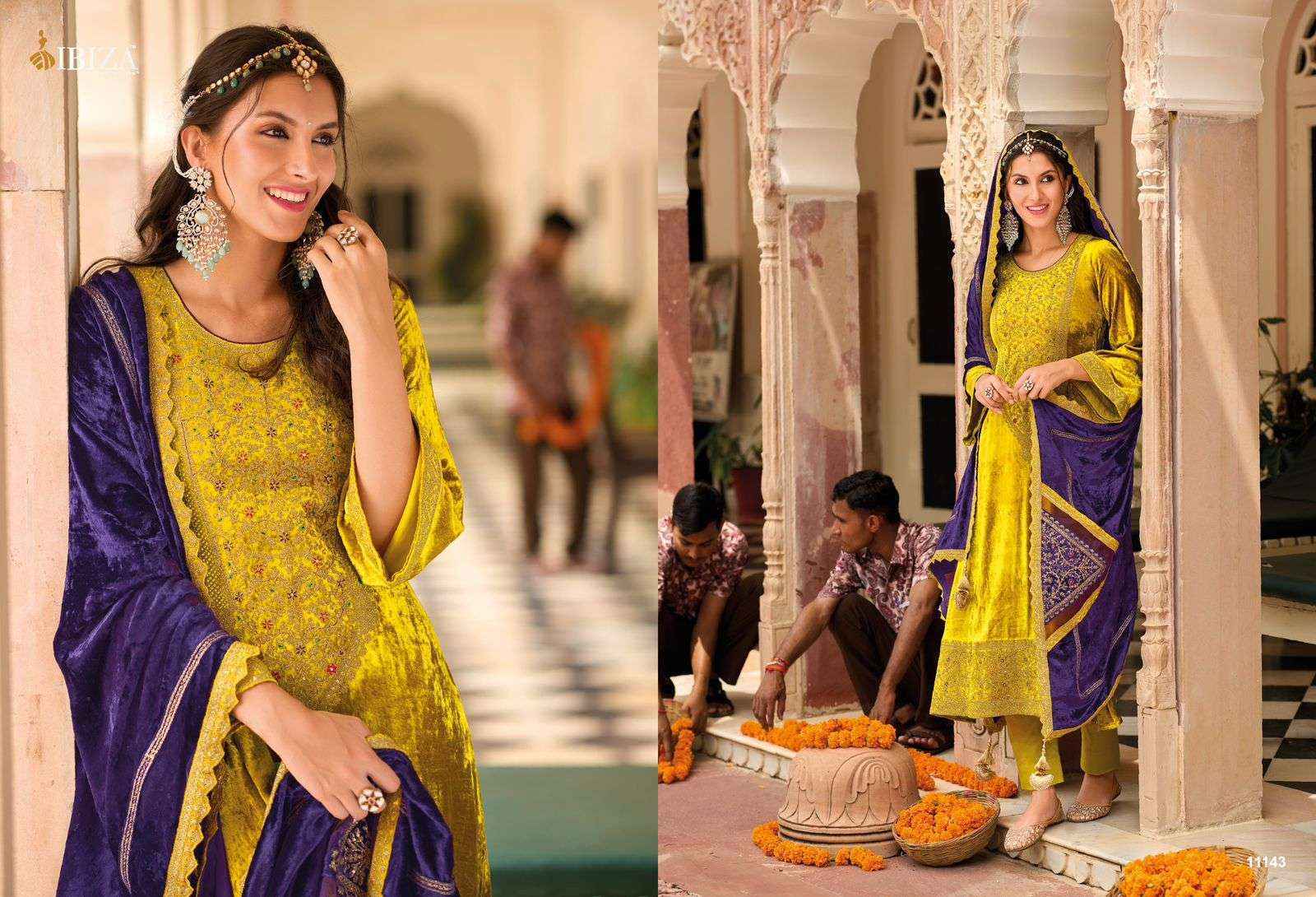 Ibiza Ek Prem Katha Viscouse Velvet Dress Material (6 pcs Catalogue)