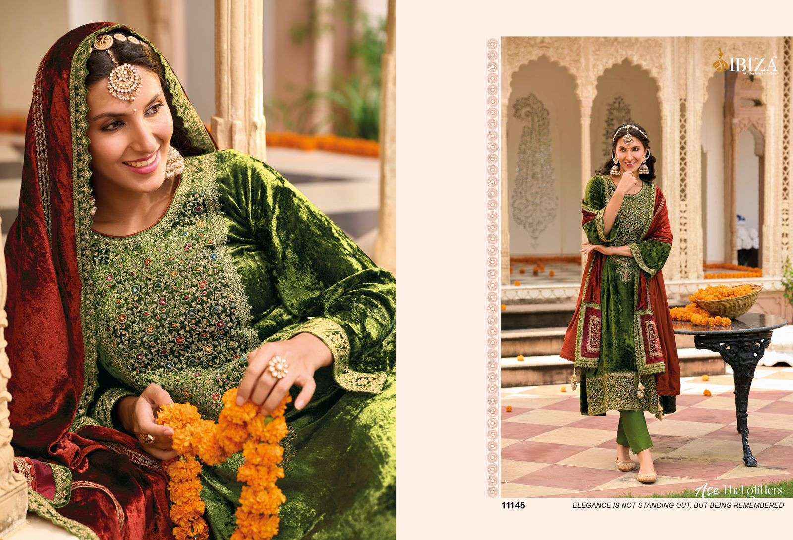 Ibiza Ek Prem Katha Viscouse Velvet Dress Material (6 pcs Catalogue)