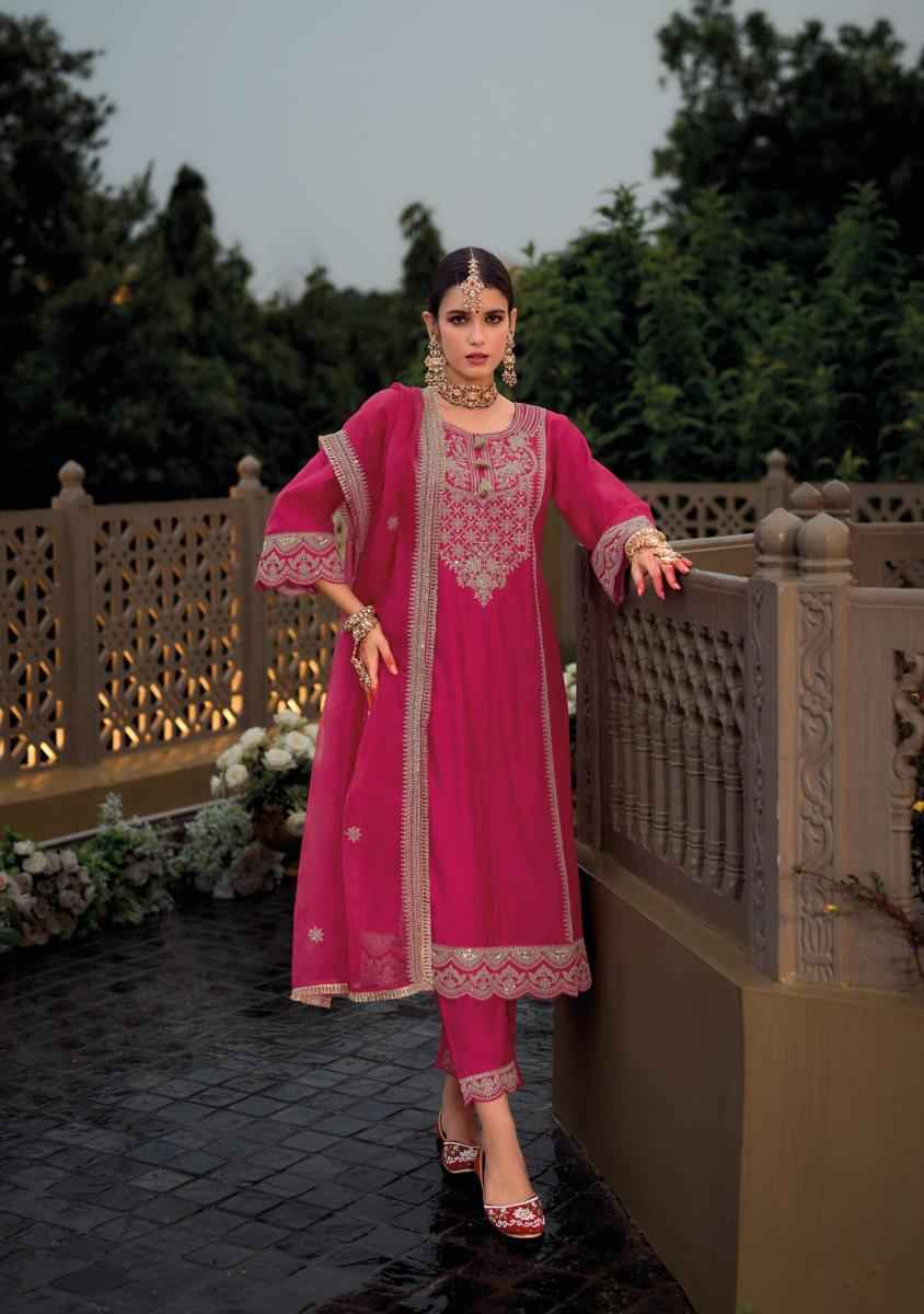 Kailee Fashion Suhagini Vol-5 Pure Viscose Silk Readymade Suit (3 pcs Catalogue)