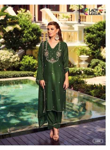 Lady Leela Noor Vol-2 Fancy Shimmer Readymade Suit (6 Pc Catalog)