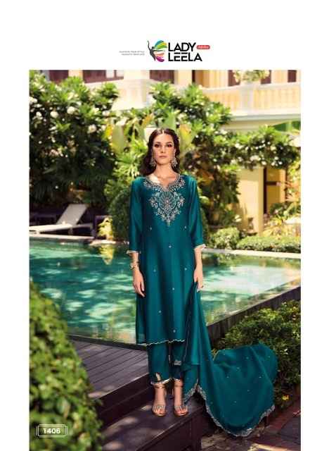 Lady Leela Noor Vol-2 Fancy Shimmer Readymade Suit (6 Pc Catalog)