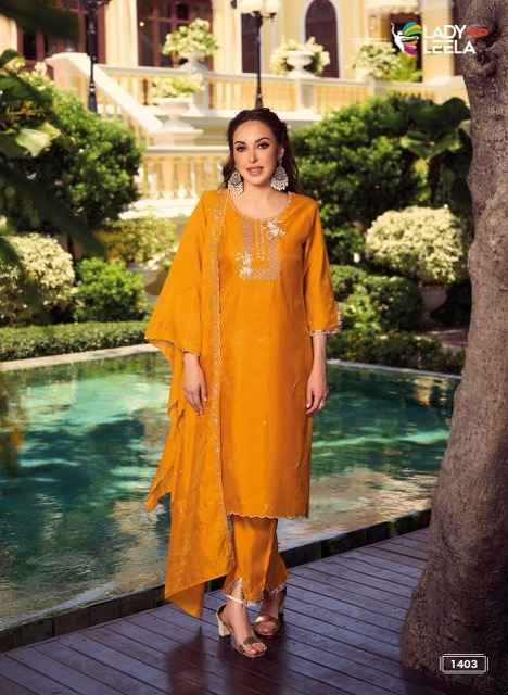 Lady Leela Noor Vol-2 Fancy Shimmer Readymade Suit (6 Pc Catalog)