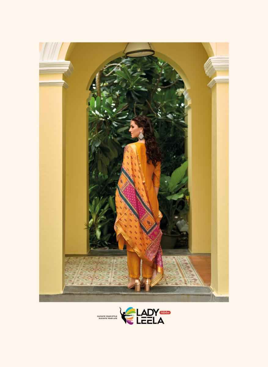 Lady Leela Zeenat Vichitra Silk Readymade Suit (6 pcs Catalogue)