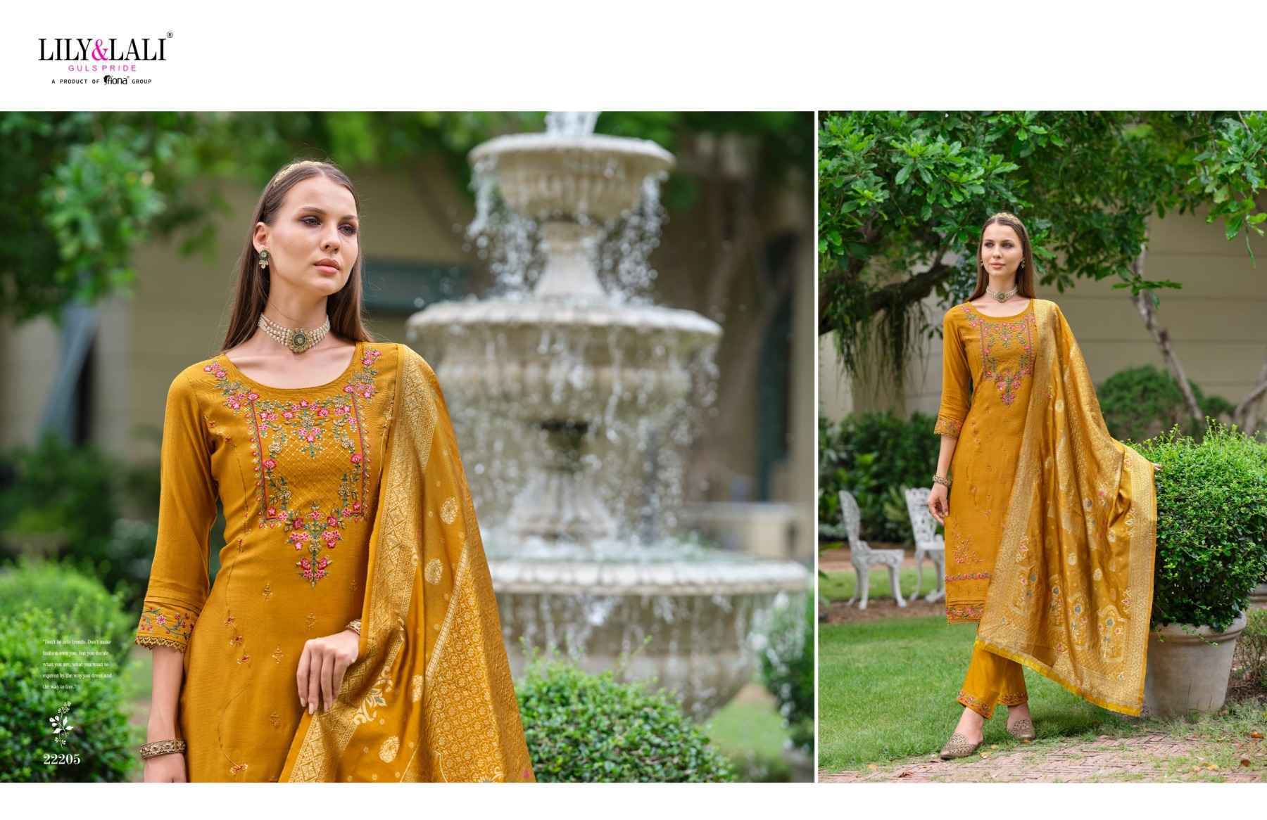 Lily & Lali Hasmeena Vol-4 Viscose Readymade Suit (6 pcs Catalogue)