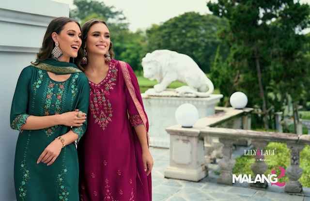 Lily & Lali Malang Vol-2 Silk Readymade Suit (6 pcs Catalogue)