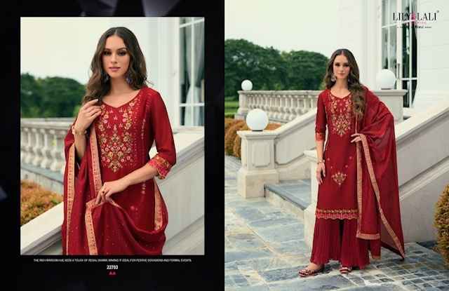 Lily & Lali Malang Vol-2 Silk Readymade Suit (6 pcs Catalogue)
