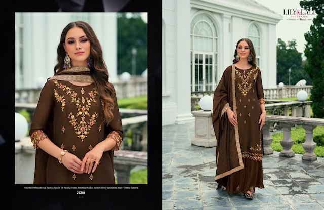 Lily & Lali Malang Vol-2 Silk Readymade Suit (6 pcs Catalogue)