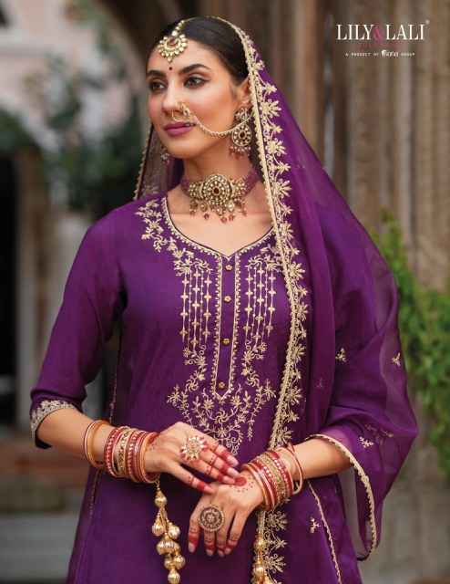Lily & Lali Real Tulip Viscose Readymade Suit (8 pcs Catalogue)