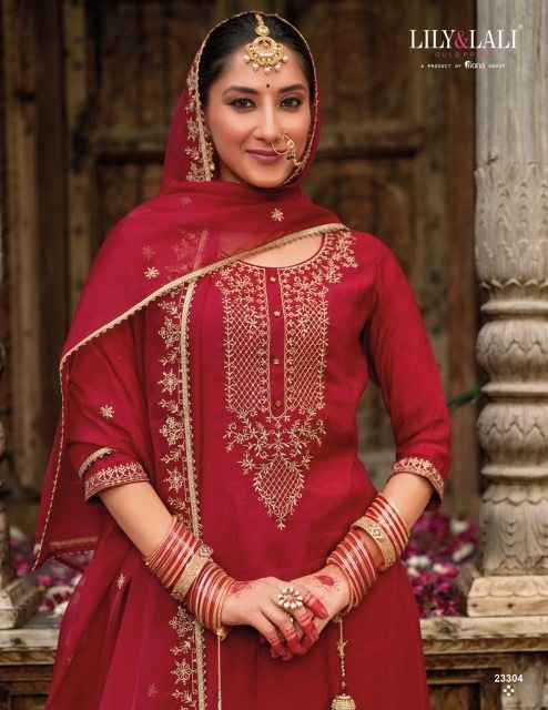 Lily & Lali Real Tulip Viscose Readymade Suit (8 pcs Catalogue)