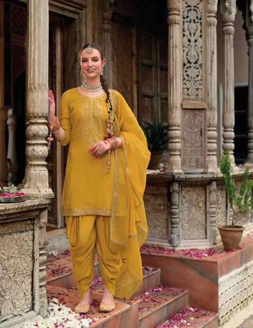 Lily & Lali Real Tulip Viscose Readymade Suit (8 pcs Catalogue)