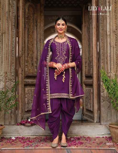 Lily & Lali Real Tulip Viscose Readymade Suit (8 pcs Catalogue)