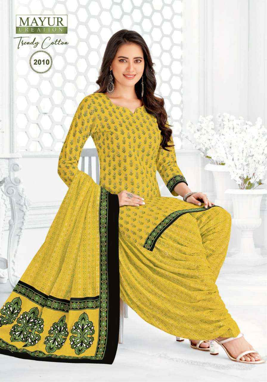 Mayur Creation Trendy Cotton Vol-2 Cotton Dress Material (10 pcs Catalogue)