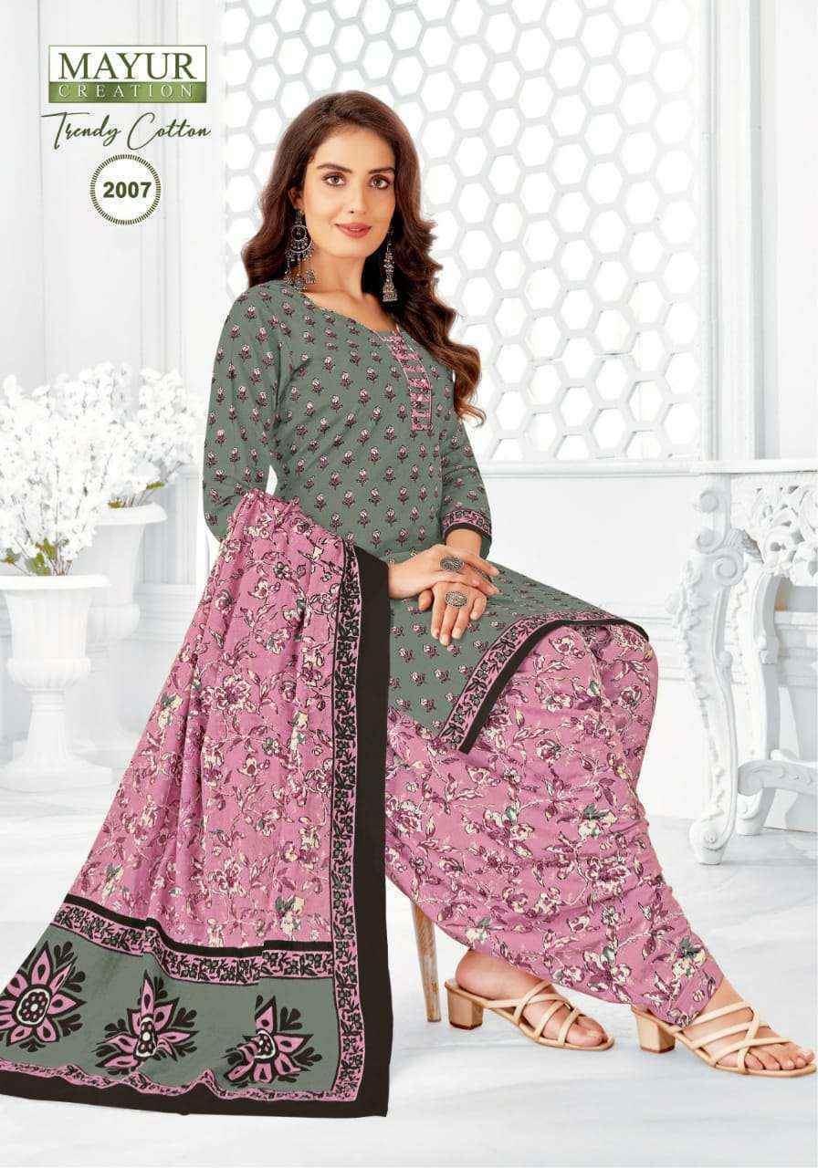 Mayur Creation Trendy Cotton Vol-2 Cotton Dress Material (10 pcs Catalogue)