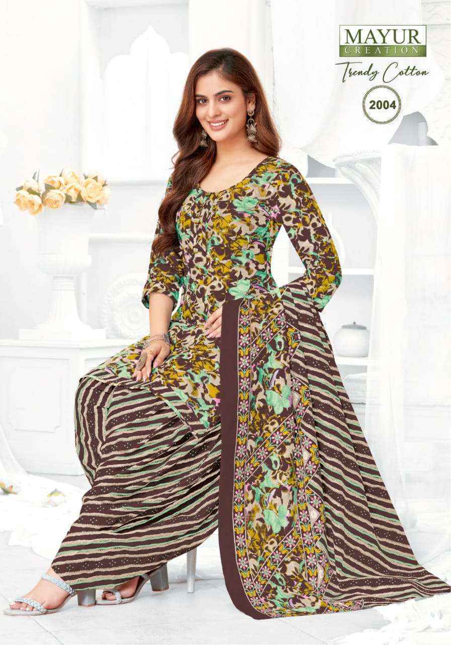 Mayur Creation Trendy Cotton Vol-2 Cotton Dress Material (10 pcs Catalogue)