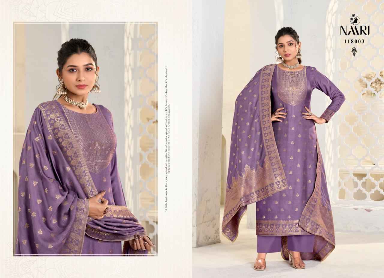 Naari Gulzar Viscose Pashmina Dress Material (4 pcs Catalogue)