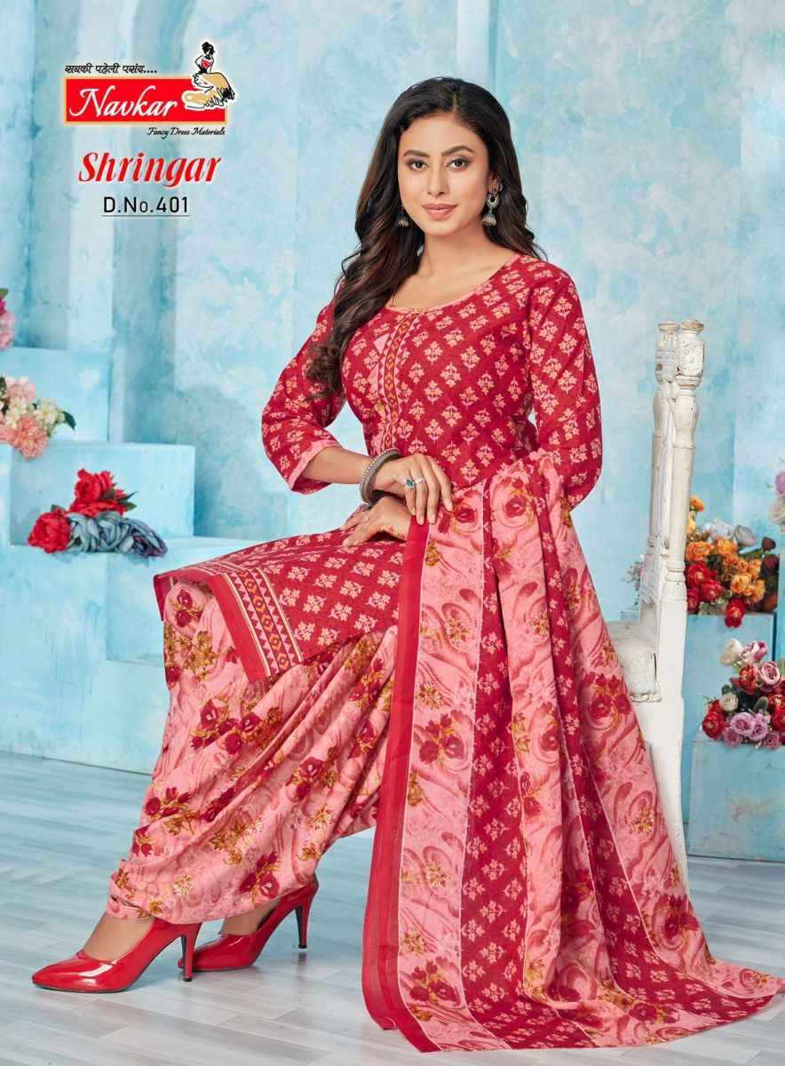 Navkar Shringar Vol-4 Mix Cotton Readymade Suit (16 pcs Catalogue)