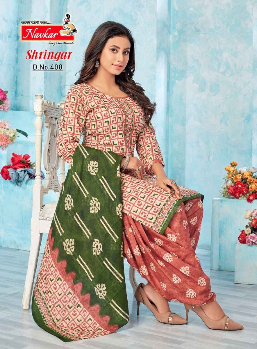 Navkar Shringar Vol-4 Mix Cotton Readymade Suit (16 pcs Catalogue)
