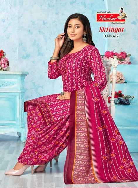 Navkar Shringar Vol-4 Mix Cotton Readymade Suit (16 pcs Catalogue)