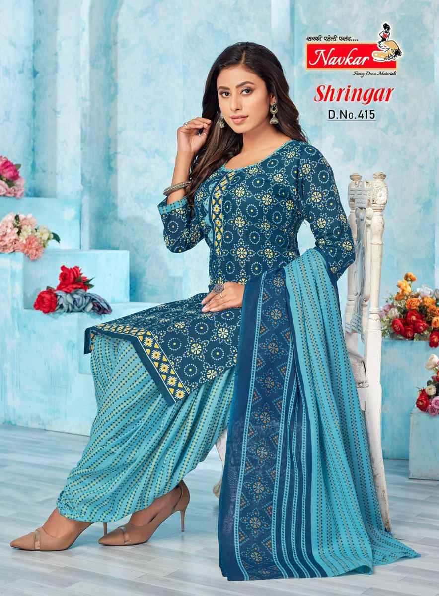 Navkar Shringar Vol-4 Mix Cotton Readymade Suit (16 pcs Catalogue)