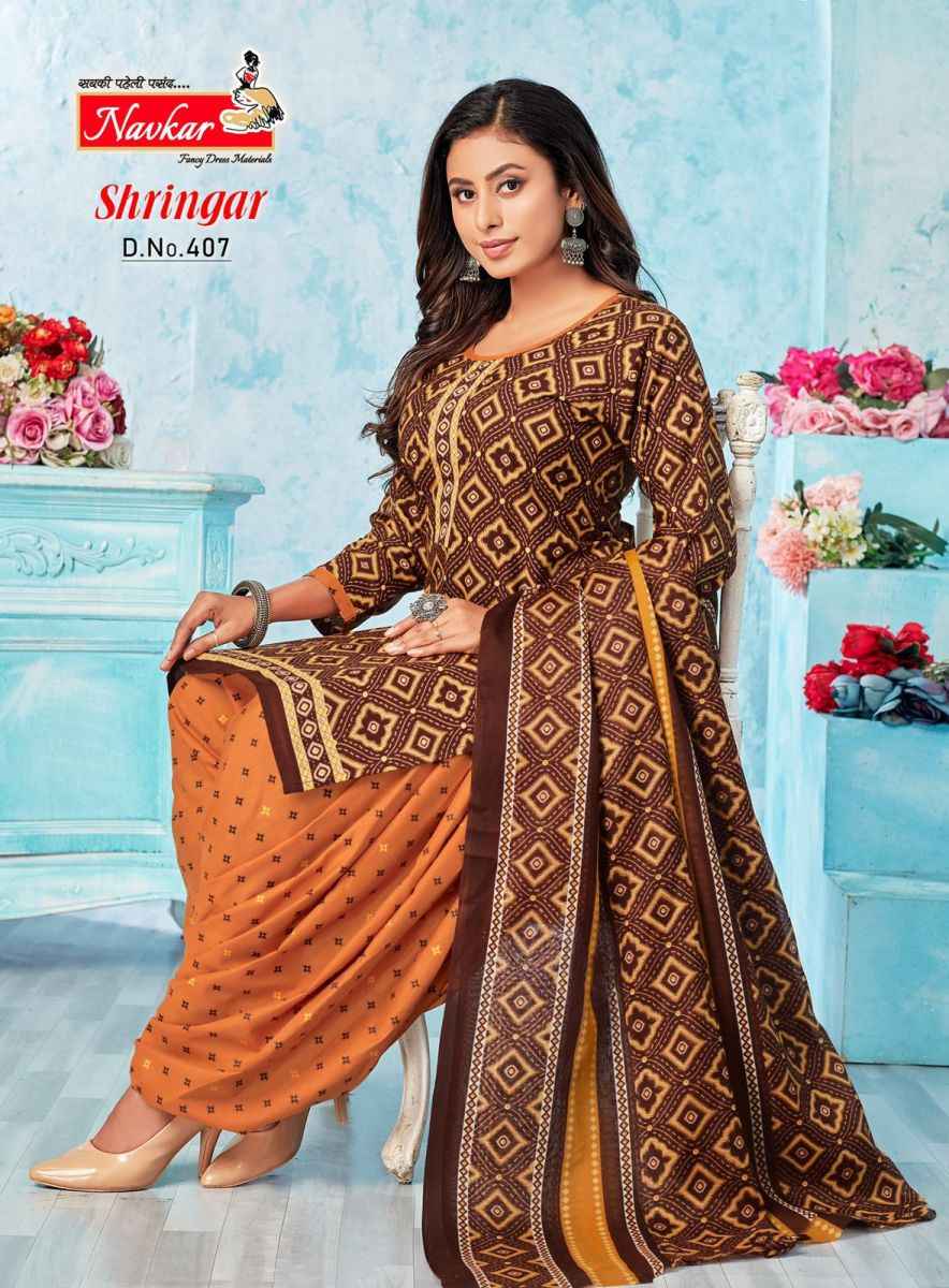 Navkar Shringar Vol-4 Mix Cotton Readymade Suit (16 pcs Catalogue)