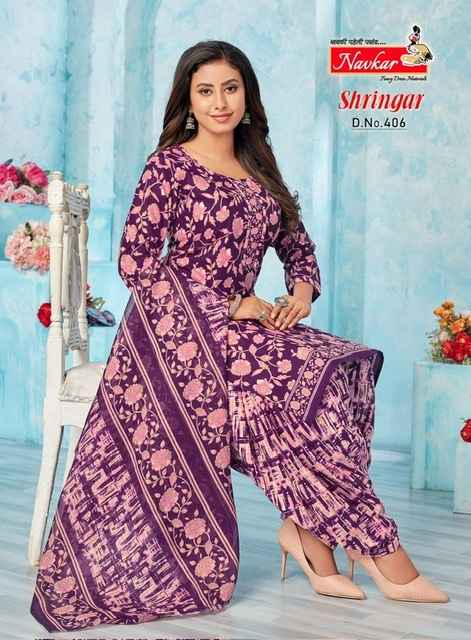 Navkar Shringar Vol-4 Mix Cotton Readymade Suit (16 pcs Catalogue)