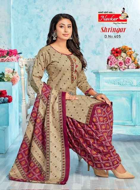 Navkar Shringar Vol-4 Mix Cotton Readymade Suit (16 pcs Catalogue)