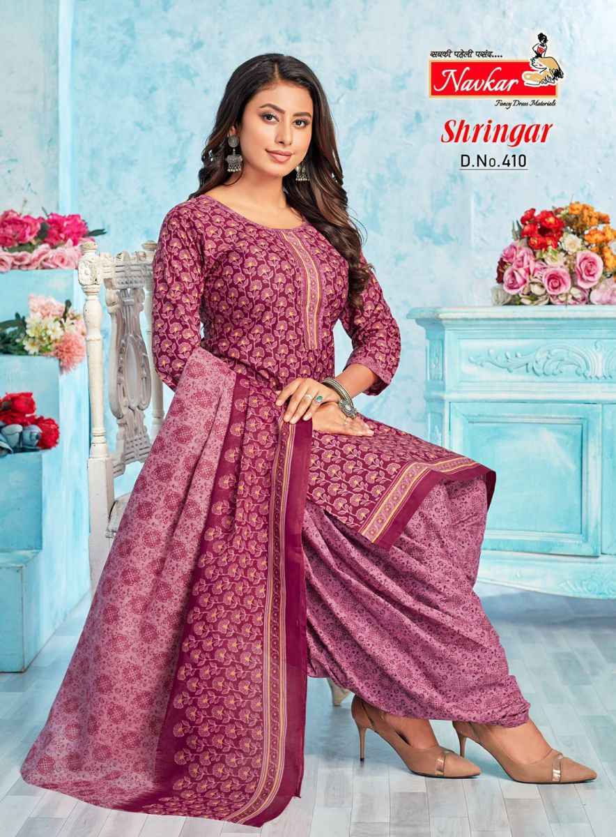 Navkar Shringar Vol-4 Mix Cotton Readymade Suit (16 pcs Catalogue)